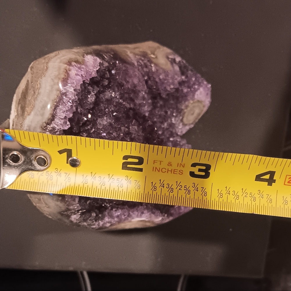 Stunning Purple Amethyst Geode Huge New - Picture 12 of 16